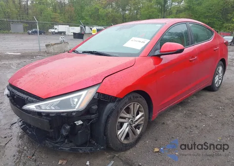 2020 Hyundai Elantra Sel из США, поврежденный, VIN 5NPD84LF3LH626392